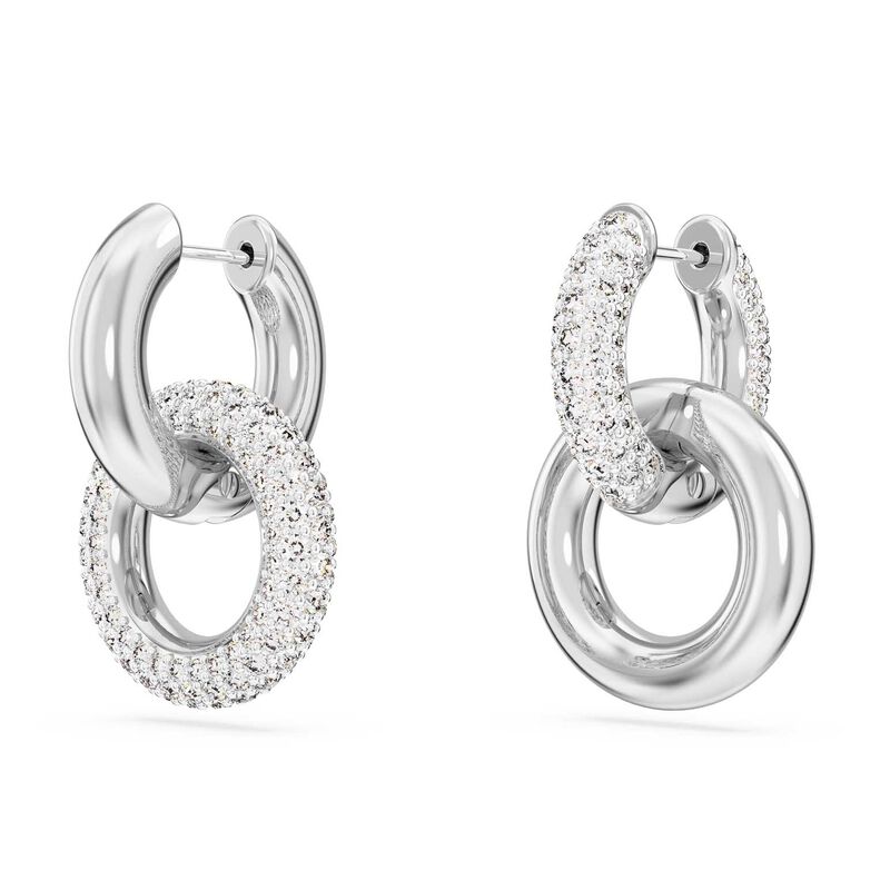 Swarovski Dextera Hoop Earrings image number 1